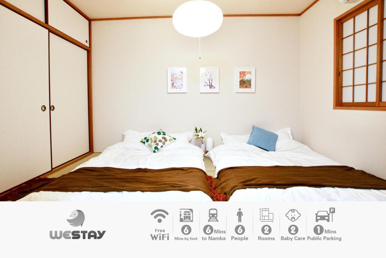Westay Designers House/6 Mins To Shinsaibashi201 Osaka Exterior foto